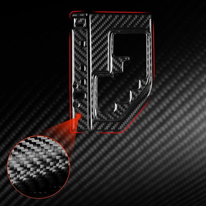 Real Carbon Fiber Trim for Toyota Camry Accessories | for 2012 2013 2014 Center Control Gear Shift Decoration Panel Frame Sticker Interior Thick Overlay Decal