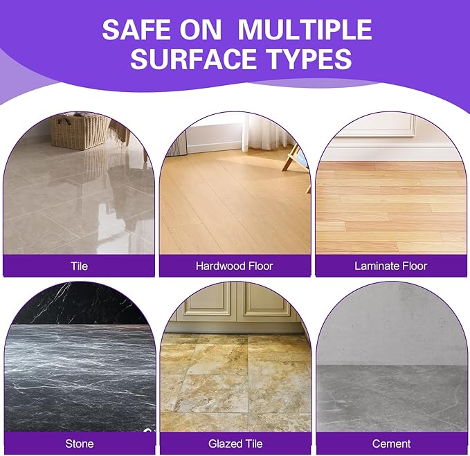 Mop Pads Refills Compatible with WetJet Mop, Disposable Mop Pads for Hardwood Floors, Tile, Laminate & Multi-Surface Cleaning, 100 Pack
