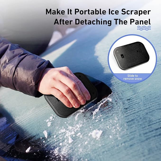 AstroAI Windshield Cleaner, Microfiber Window Cleaner with 4 Reusable Washable Large Sponge Pads, Extendable 180° Rotating Handle, Fits Cars & SUVs, Includes Spray Bottle, Green