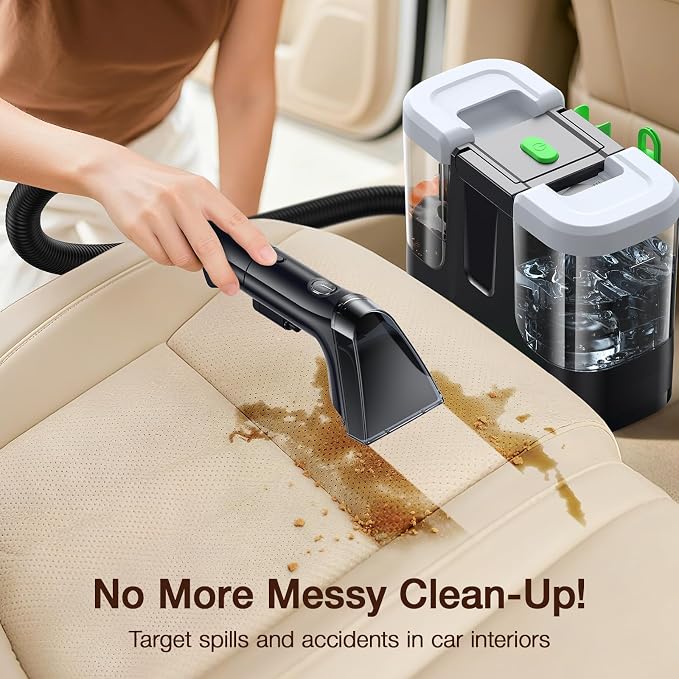 Carpet Cleaner Machine,Deep Cleaner Machine for Rug Cleaner & Couch Cleaner | Carpet Shampooer Machine for Rug,Upholstery,Stair,Car Seat&Couche, 18Kpa Suction Spot Cleaner Remover Tackles Old Set-in dirt