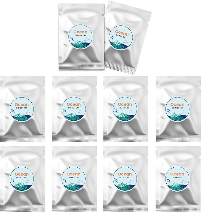 PETCHO Mattress Vacuum Aroma Tablets, Ocean Scent Refill, 10-Pack | Ocean scent aroma tablet refills for compatible with TEANT mattress vacuums with fragrance compartment; 10-pack inserts only.