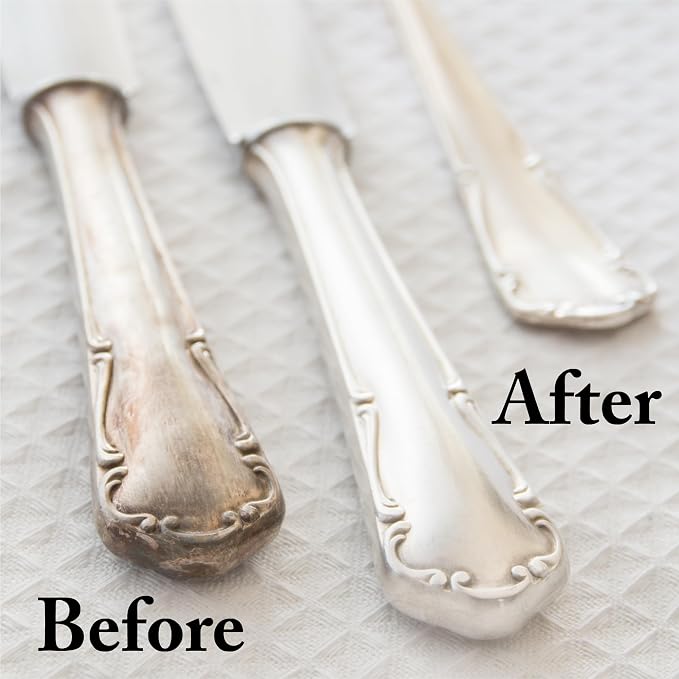 Goddard's Silver Cleaner Dip – Silver Jewelry Cleaner Solution for Filigree Metalwork & Small Items – Professional Use Tarnish Remover – Silverware Cleaning Supplies (10 oz)