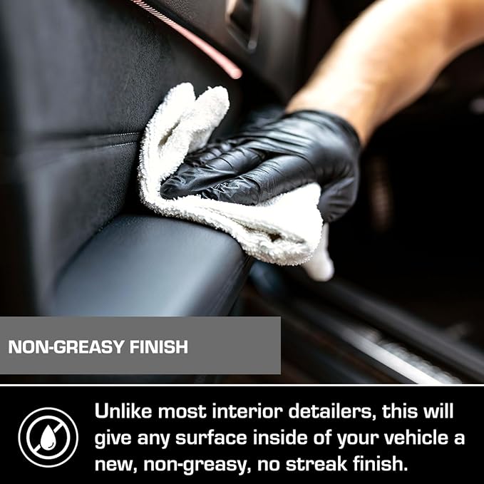 Ethos Interior Detailer Spray - Interior Car Cleaner Easily Cleans & Protects All Interior Surfaces | Non Greasy Satin Finish with UV Protection & Odor Neutralizing Agents