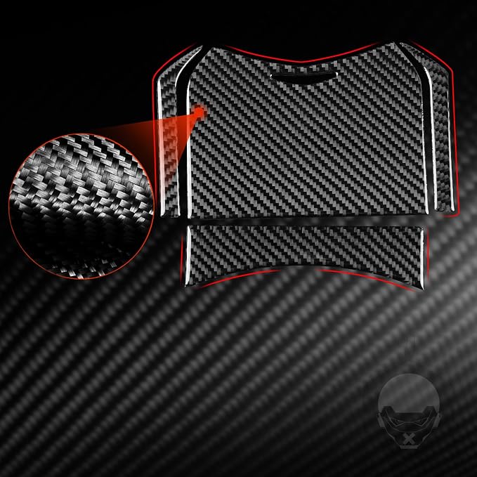 Real Carbon Fiber Trim for Cadillac CTS Accessories | for 2008 2009 2010 2011 2012 2013 Storage Box Decoration Panel Sticker Interior Thick Overlay Decal