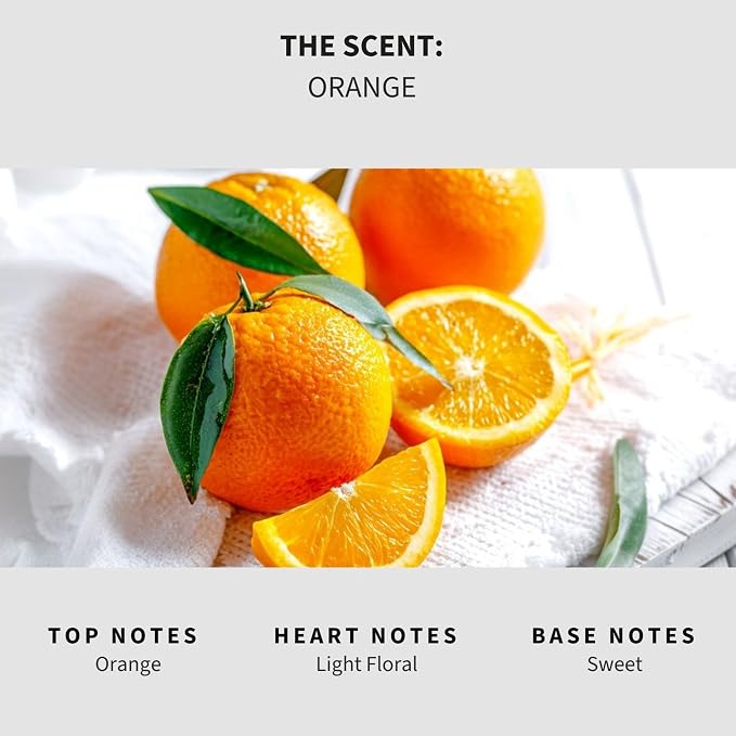 Lapew Orange Scented Mop Soap - Luxury Floor Cleaner Concentrate for Mopping Tile, Laminate, Vinyl & Hardwood | Streak-Free, Low-Foam | 36 oz