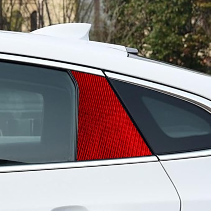 Real Carbon Fiber Trim for Chevy Malibu 9th Gen Accessories | for 2016-2022 B-Pillar Grant Protection Sticker Interior Thick Overlay Decal