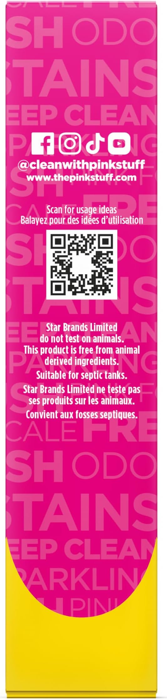 Stardrops - The Pink Stuff - The Miracle Power Foaming Toilet Cleaner - 2 Treatments - Self Activating Pink Foam Pack of 1 (7 Ounce)