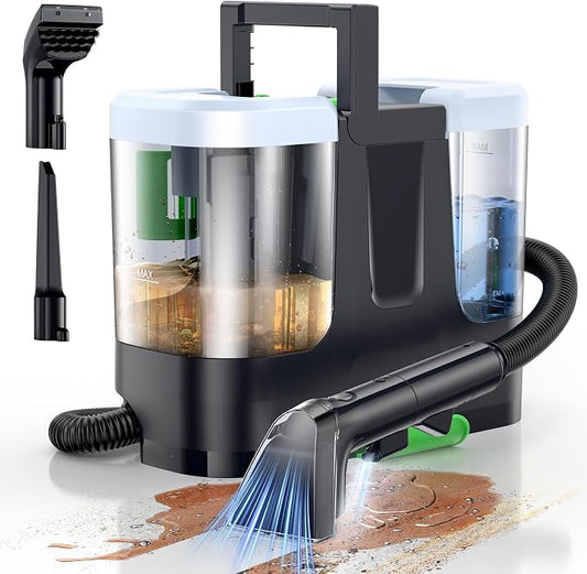 Carpet Cleaner Machine,Deep Cleaner Machine for Rug Cleaner & Couch Cleaner | Carpet Shampooer Machine for Rug,Upholstery,Stair,Car Seat&Couche, 18Kpa Suction Spot Cleaner Remover Tackles Old Set-in dirt