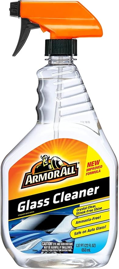 Armor All Auto Glass Cleaner 1.37 pt (22 fl oz) Trigger Spray, 2 Packs