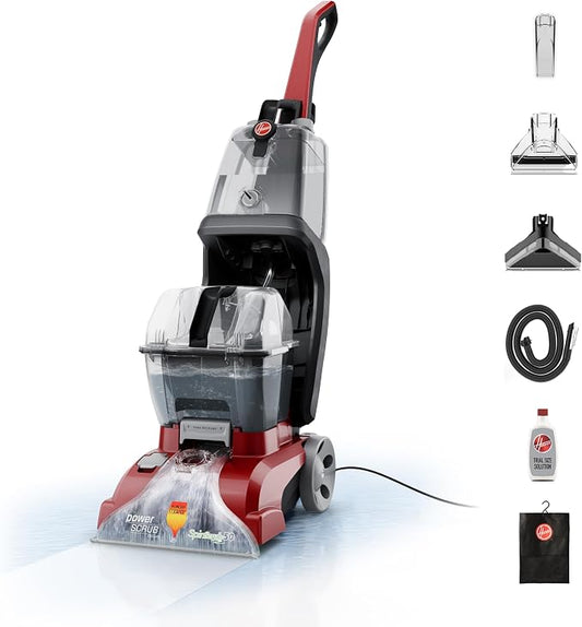 Hoover PowerScrub Deluxe Carpet Cleaner Machine, Pet & Upholstery Tools
