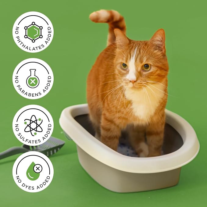 Pet-Pourri Smell Ya Litter Cat Litter Deodorizer Spray, Purrfectly Bamboo 3.4 Fl Oz, Up to 170 Uses,Pet Odor Remover Essential Oils Air,Carpet,Urine,Vet Recommended, Bergamot Bamboo Scent,(Pack of 2)