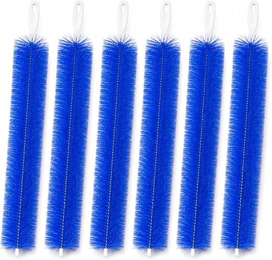 6 Pack Fan Cleaning Brush, Bendable Blinds Cleaner Tool for Vents | 6 reusable fan cleaning brushes with flexible bristles for fans, blinds, vents, screens, tracks and narrow gaps.
