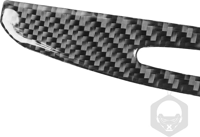 Real Carbon Fiber Trim for Dodge Charger Chrysler 300 Accessories | for Charger 2011+ Chrysler 300 2011-2023 Cup Holder Lid Push Handle Sticker Interior Thick Overlay Decal
