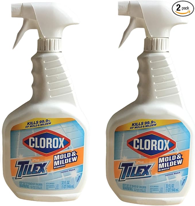 Tilex Mold and Mildew Remover Spray 32oz (Package May Vary) (Pack of 2)