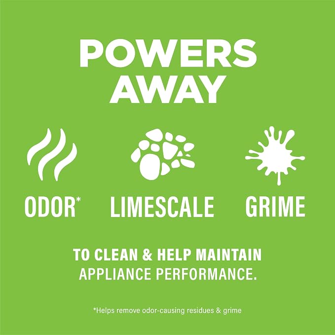 Affresh Dishwasher Cleaner, Helps Power Away Odor Causing Residues & Grime Inside Pump, Tub & Hoses, 12 Tablets, 12 Month Supply