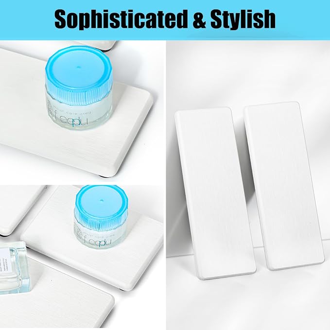 3PCS Stone Drying Tray, Water Absorbing Stone Tray for Sink, Stones Soap Trays, Fast Dry Diatomite Stones Mat,Used for Hand Soaps,Sponge,Toothbrush Holder in Bathroom Counter and Kitchen Sinks