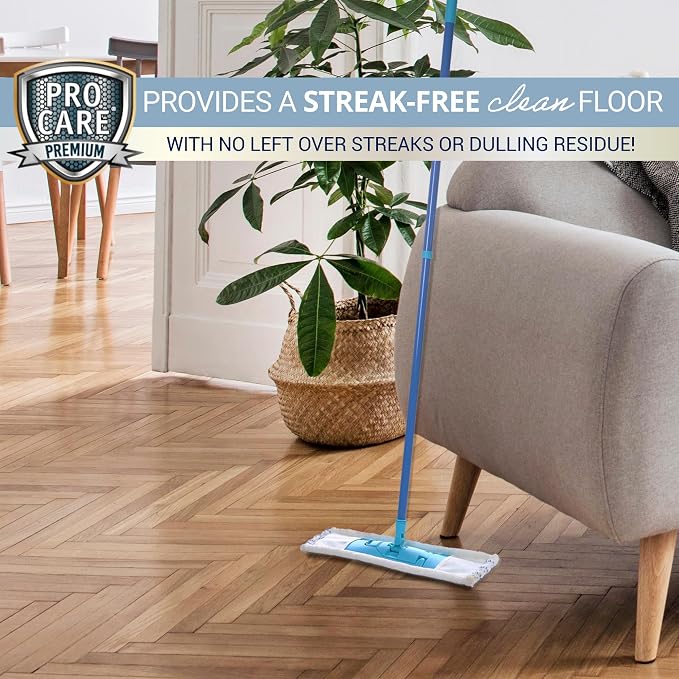 ProCare White Tea & Fig Floor Cleaner (Made in USA) | Vinyl, Wood,Tile, Stone & Laminate Floor Cleaner For Mopping, Household Supplies,Cleaning Solution For Kitchen & Bathroom-32oz/0.95L Spray Bottle