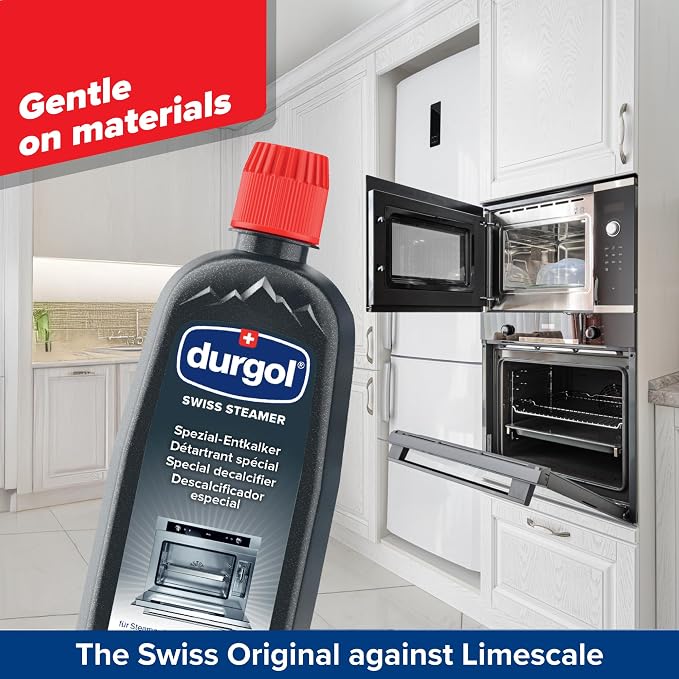 Durgol Swiss Steamer, Descaler and Decalcifier for All Brands of Steamer Ovens, 16.9 Fluid Ounces