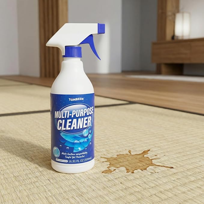 Mattress Stain Cleaner for Urine, Multi-Surface Spot Remover for Mattress,Effective on Fresh Stains, Drink Spills, and Light Soiling, Quick-Drying No-Rinse Formula with Brush Applicator, 500ml