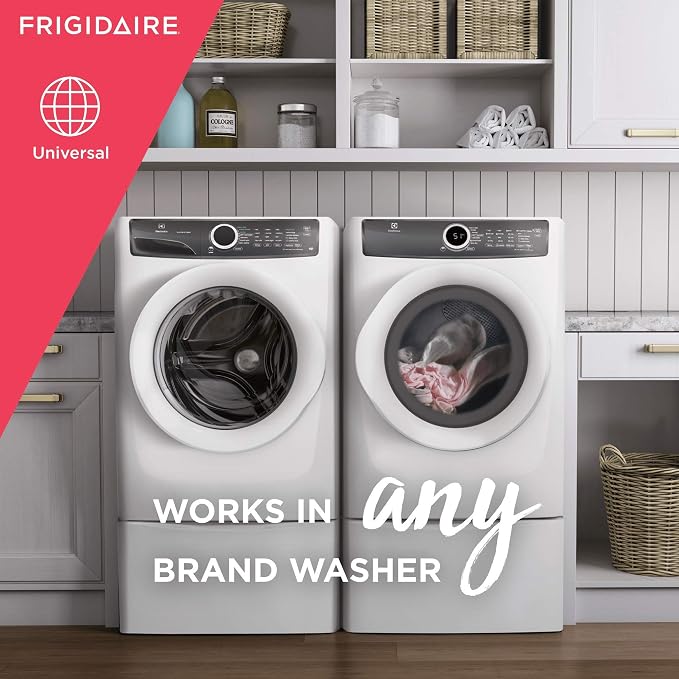 FRIGIDAIRE 10FFPROL02 ReadyClean Washer Washing Machine Cleaner, 6 Count