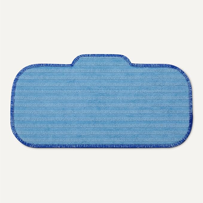 Amazon Basics Washable Steam Mop Replacement Pads for All Hard Floors, 4-Pack