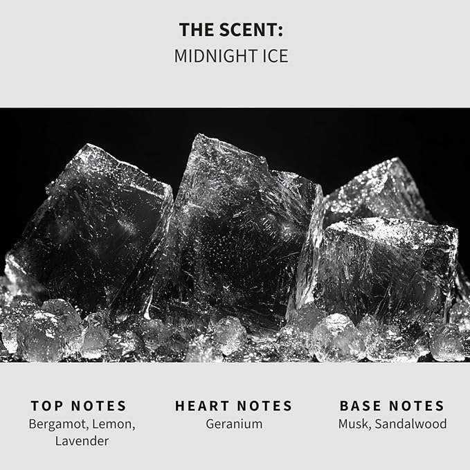 Lapew Midnight Ice Scented Mop Soap - Luxury Floor Cleaner Concentrate for Mopping Tile, Laminate, Vinyl & Hardwood | Streak-Free, Low-Foam | 36 oz