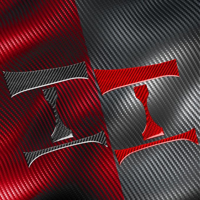 Cup Holder Stickers Fit for Toyota 4Runner(N210) 2003-2009 | for SR5/Sport Edition/Limited | Real Carbon Fiber | Accessories | Center Console Cup Holder Side Trim | Thick Overlay