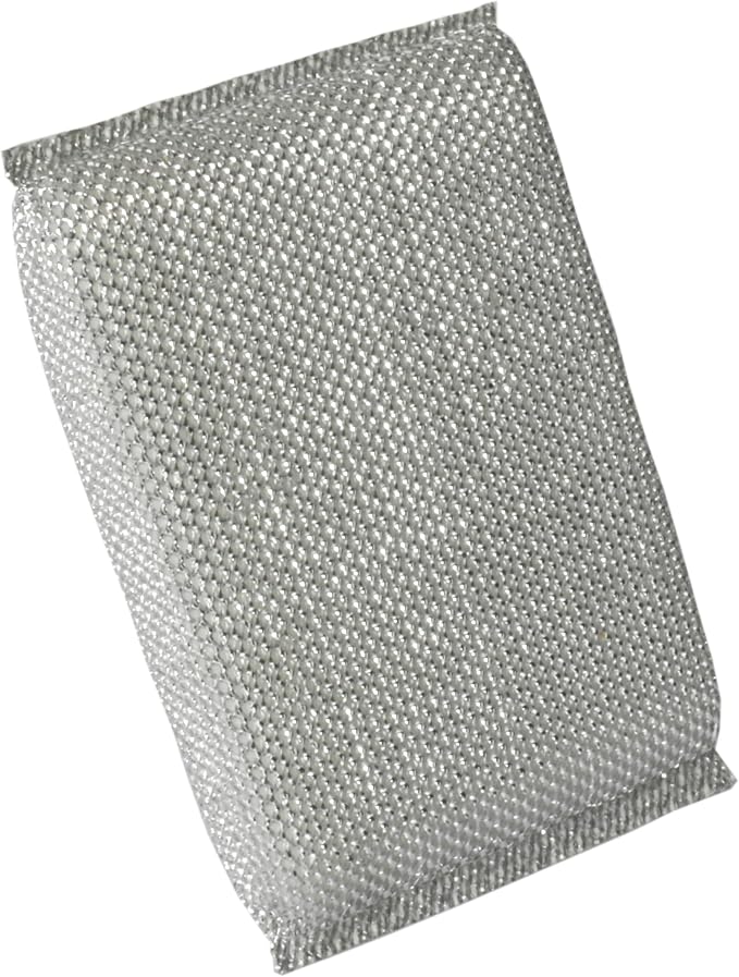 Casabella Sparkle Scrub Sponge Set Absorbent Sponges with Scrubber Exterior Dishwasher-Safe, 4-Pack