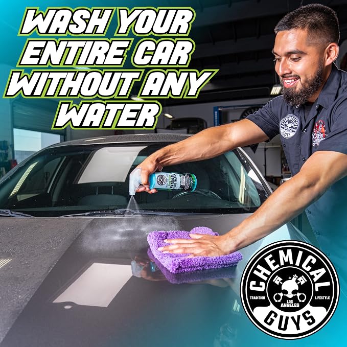 Chemical Guys CWS20916 Swift Wipe Sprayable Waterless Car Wash, Easily Clean - Just Spray & Wipe, Safe for Cars, Trucks, Motorcycles, RVs & More, 16 fl oz (Pack of 2)