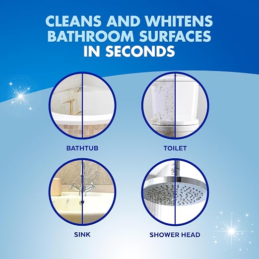 Lysol Mold & Mildew Remover Spray, Bathroom & Shower Cleaner, Disinfectant Spray, Stain Remover with Bleach, Tough on Black Mold, Multipurpose Cleaner for Home and Kitchen, 32oz