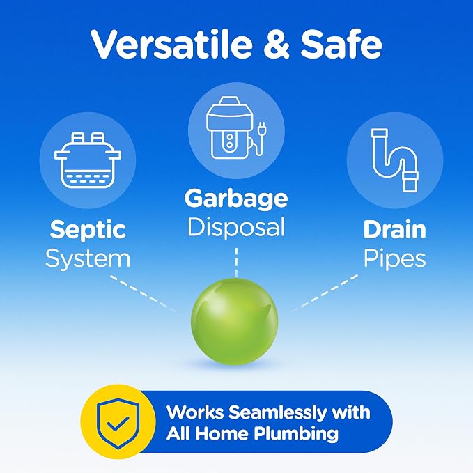 Compac Home [[60 Count]] Plink Garbage Disposal Cleaner and Deodorizer VALUE PACK - Assorted Scents