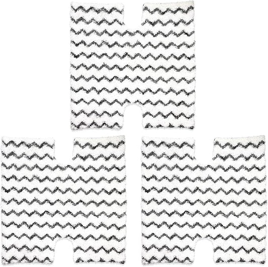 3 Pack Steam Mop Replacement Pads for Shark Genius S5003D S3973D | for Shark Lift-Away Pro Steam Mop S3973 S3973WM S5001 S5002Q S5003A S5004 S5004QW S6001WM S6002 S6003D P184WQ Steamer Pads