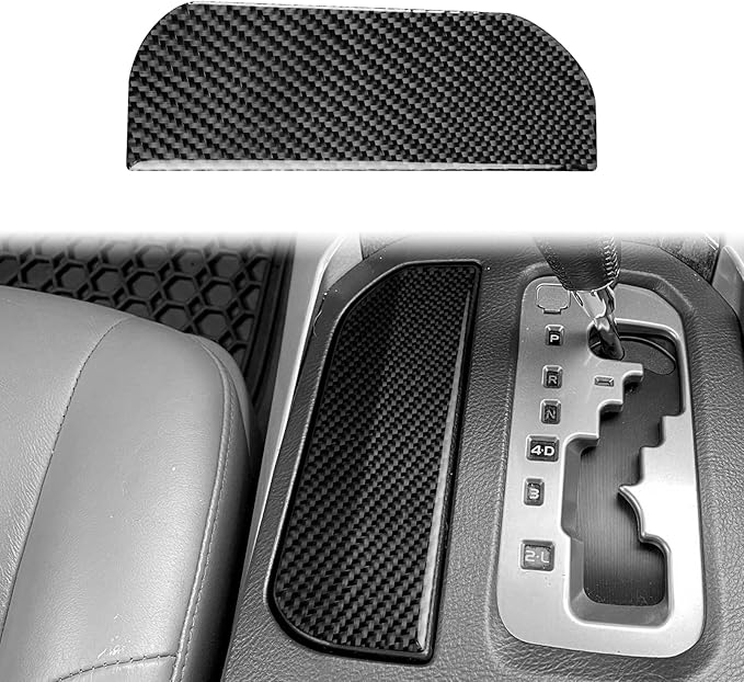 Power Outlet Stickers Fit for Toyota 4Runner(N210) 2003-2009 | for SR5/Sport Edition/Limited | Real Carbon Fiber | Accessories | Power Outlet Cover | Thick Overlay