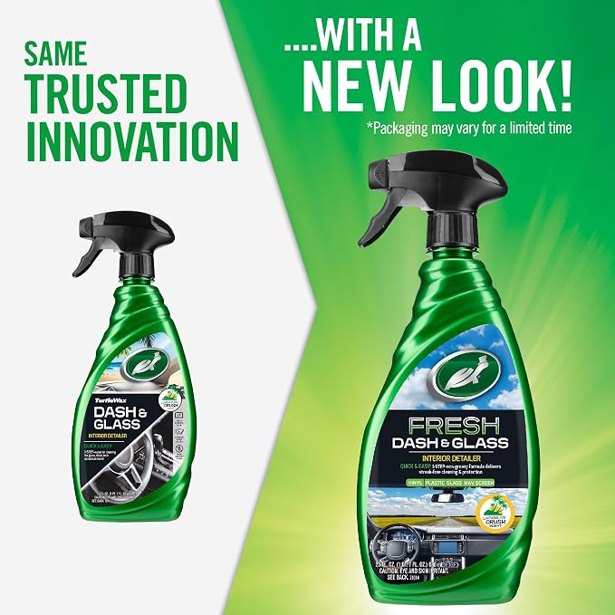 Turtle Wax T-930 Dash and Glass Protectant with Foaming Trigger - 23 Fl Oz.