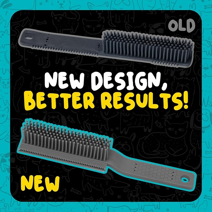 Chemical Guys, Multi-Surface Pet Hair Removal Brush for Upholstery & Carpet | Rubber bristles pull pet hair, lint and debris off seats, carpet and upholstery in cars and at home