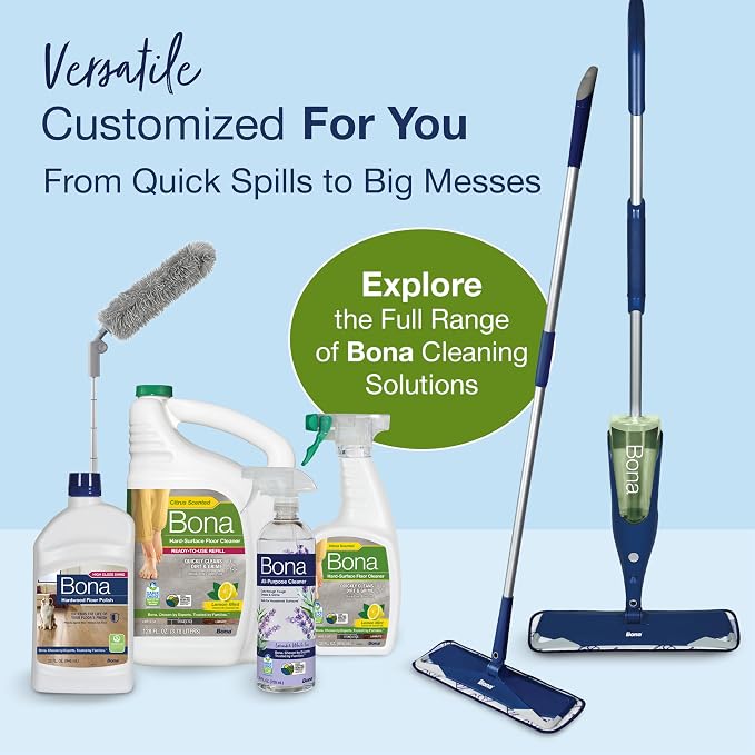 Bona Multi-Surface Floor Cleaner Spray - 32 fl oz - Lemon Mint Scent