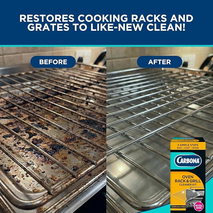 Carbona No Scent 2-in-1 Oven Rack and Grill Cleaner 16.8 oz. Liquid | Liquid