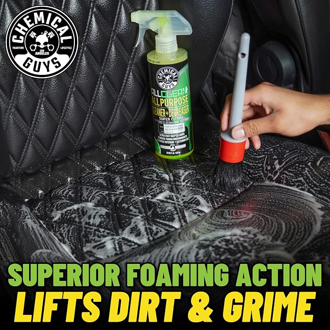 Chemical Guys, All Clean+ Citrus All-Purpose Cleaner, Dilutable, 1 Gallon | Citrus all-purpose cleaner cuts grease, grime and dirt on interior and exterior surfaces, dilutable to any strength