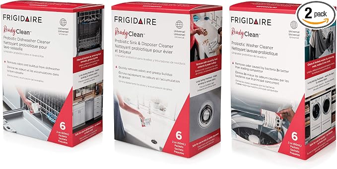 Frigidaire 10FFHOME01 Ready Clean Probiotic Appliance Care Bundle