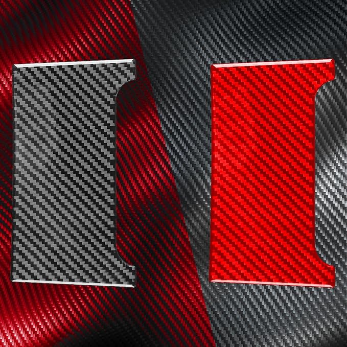 Real Carbon Fiber Trim for Toyota Camry Accessories | for 2012 2013 2014 Center Armrest Storage Box Decoration Panel Sticker Interior Thick Overlay Decal