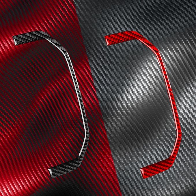 Armrest Box Stickers Fit for Toyota 4Runner(N210) 2003-2009 | for SR5/Sport Edition/Limited | Real Carbon Fiber | Center Console Armrest Box Surround Trim | Thick Overlay