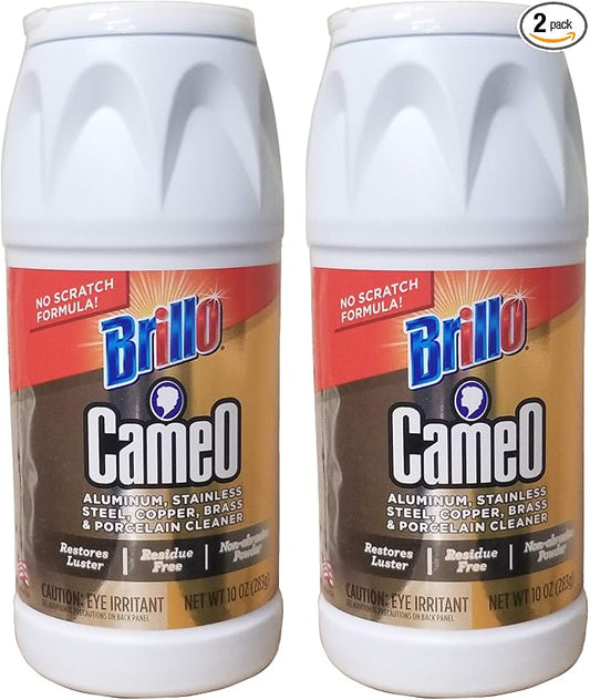 Cameo Aluminum & Stainless Steel Cleaner - 10 oz - 2 pk