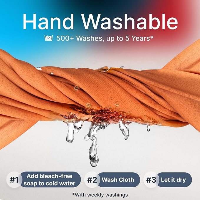 Koala Lens Cleaning Cloth | Japanese Microfiber | Pink & Orange (Pack of 2) | Glasses Cleaning Cloths | Eyeglass Lens Cleaner | Eyeglasses, Camera, VR/AR Headset, and Screen Cleaner | Washable & Reusable