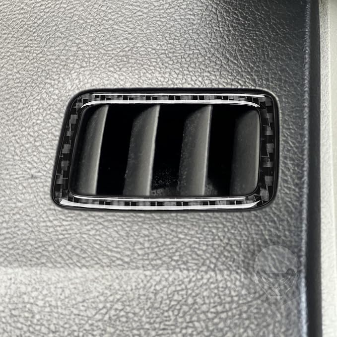 Dash Side Trim for Toyota Corolla 2009-2013 Accessories Black | Soft Carbon Fiber | Upgrades for Car | Only for Left-Hand Drive | Anti-Scratch | Sporty Style
