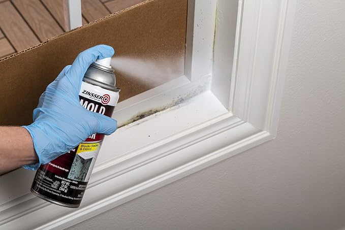 Rust-Oleum Zinsser 287512 Molding Blocking Spray Primer, 13 oz, White