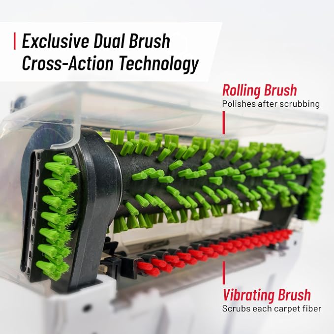 Rug Doctor Pet TruDeep Carpet Cleaner with Pet Upholstery Tool | Best-In-Class Suction Power for Pet Households, Dual Brush Cross-Action Technology for One-Pass Cleaning, Pro-Grade