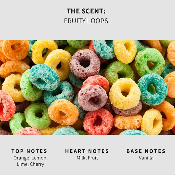 Lapew Fruity Loops Scented Mop Soap - Luxury Floor Cleaner Concentrate for Mopping Tile, Laminate, Vinyl & Hardwood | Streak-Free, Low-Foam | 36 oz