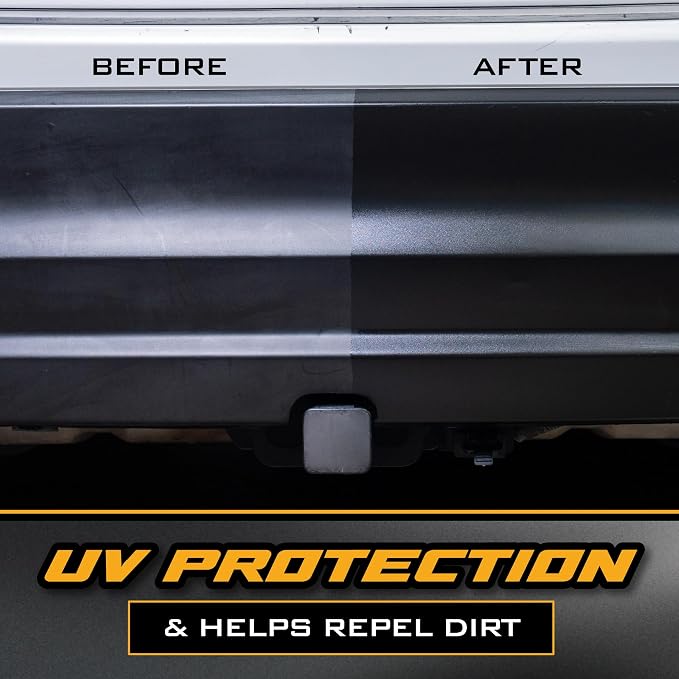 Chemical Guys, Black Trim Restorer Gel for Exterior Plastic & Rubber, 16 oz | Controlled gel restores a deep black finish to faded exterior trim, plastic and vinyl, dries non-greasy