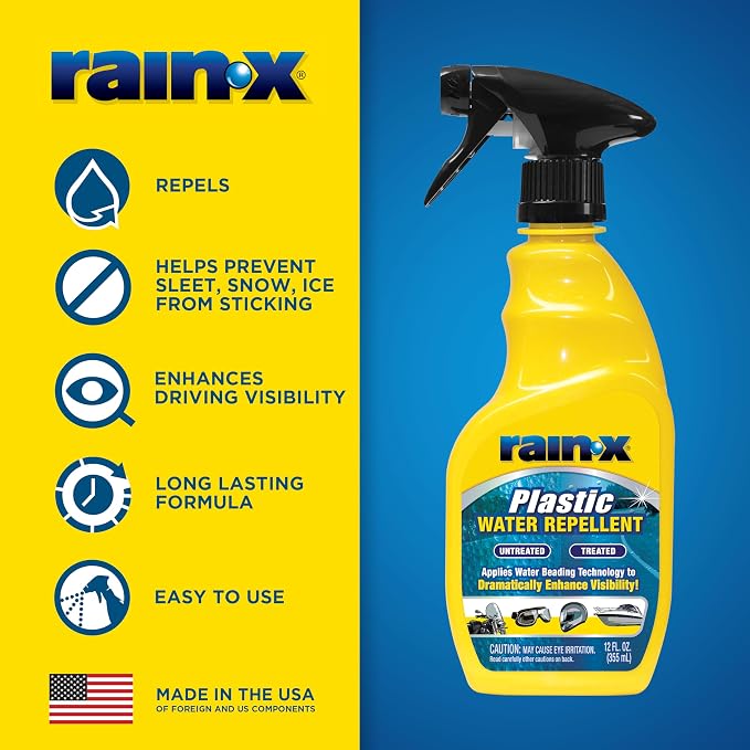 Rain-X 620036-6PK Plastic Treatment, 12 fl. oz. (Pack of 6)