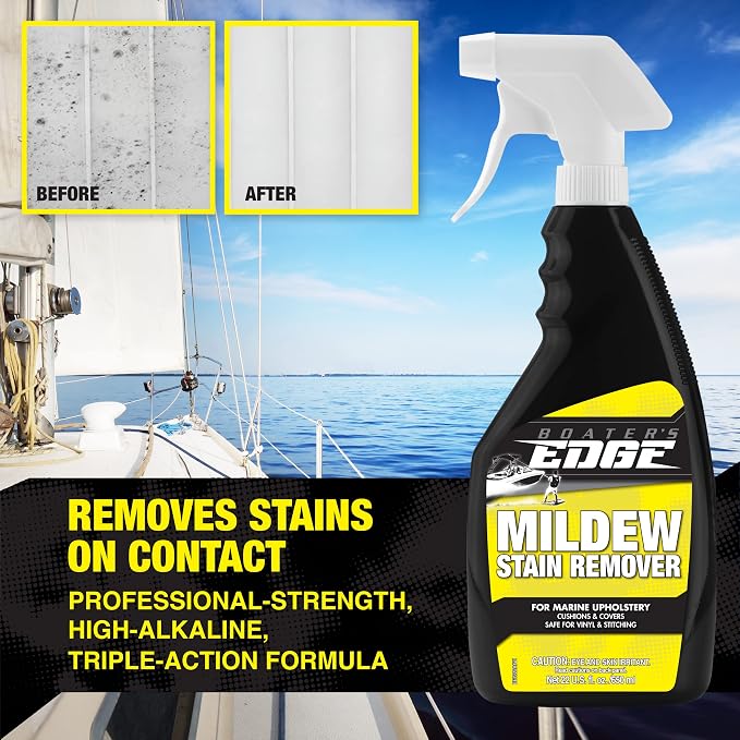 BOATER'S EDGE Mold & Mildew Stain Remover – 22 OZ (BE1922)